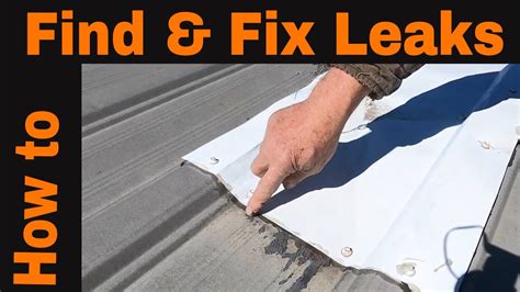 how to seal metal awning at house|awning leak repair.